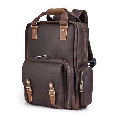 Mens Leather Camera Bag